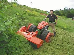 Humus SME Schlegelmulchgerät für Einachsschlepper und AEBI TC07